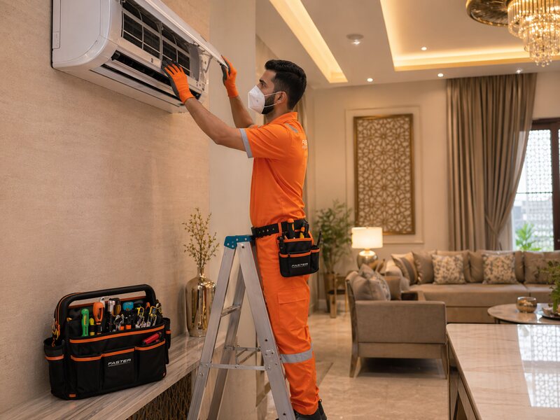 FASTER Home Maintenance — certified technicians for AC, electrical, plumbing and general repairs
